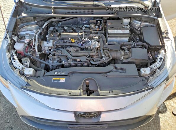 JTDB4MEE9PJ011303 2023 TOYOTA COROLLA Серебряный Вид задней части салона