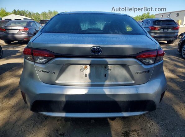 JTDBAMDE5NJ036867 2022 TOYOTA COROLLA Серебряный Вид сзади