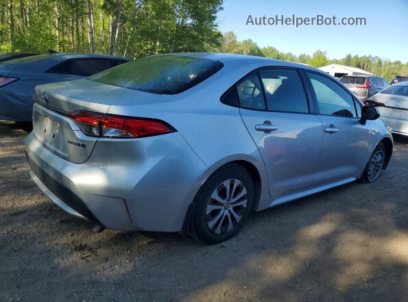 JTDBAMDE5NJ036867 2022 TOYOTA COROLLA Серебряный Задняя правая четверть