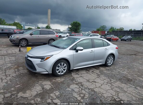 JTDBCMFE0R3041783 2024 TOYOTA COROLLA Silver Առջևի ձախ երեք քառորդ տեսարան