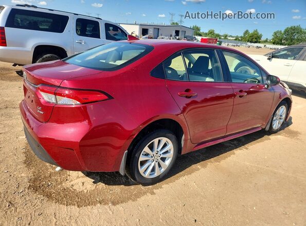 JTDBCMFE0S3078080 2025 TOYOTA COROLLA Red Задня права чверть