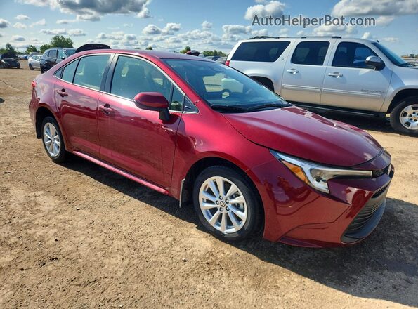 JTDBCMFE0S3078080 2025 TOYOTA COROLLA Red Передня права чверть