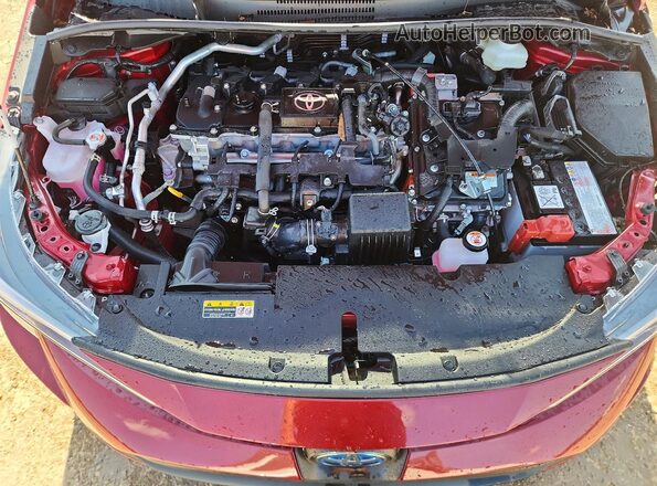 JTDBCMFE0S3078080 2025 TOYOTA COROLLA Red Вид задньої частини салону
