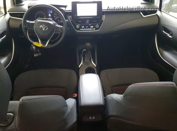 JTDBCMFE0S3082582 2025 TOYOTA COROLLA Charcoal Dashboard view