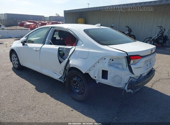 JTDBCMFE0T3139168 2026 TOYOTA COROLLA HYBRID White Задня ліва чверть
