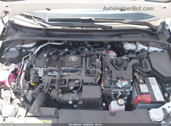 JTDBCMFE0T3139168 2026 TOYOTA COROLLA HYBRID White Вид ззаду