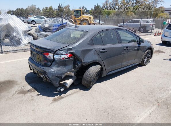 JTDBCMFE1R3036902 2024 TOYOTA COROLLA Gray Trasero derecho