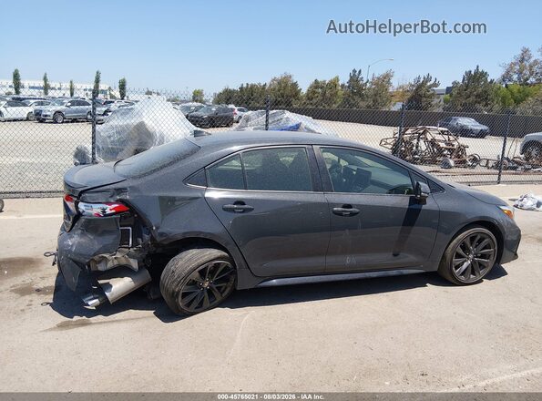 JTDBCMFE1R3036902 2024 TOYOTA COROLLA Gray Vista interior trasera