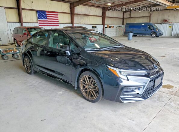 JTDBCMFE1R3037418 2024 TOYOTA COROLLA Black Front right