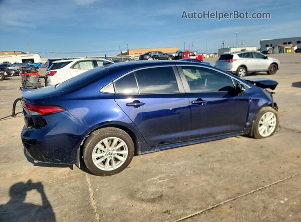 JTDBCMFE1S3071316 2025 TOYOTA COROLLA Blue Tył prawy