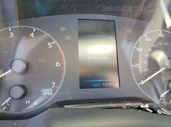 JTDBCMFE1S3103388 2025 TOYOTA COROLLA Gray Vista del cuadro de instrumentos
