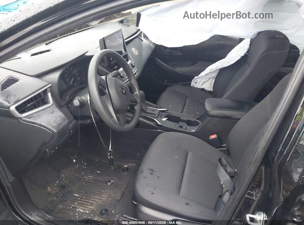 JTDBCMFE1SJ047531 2025 TOYOTA COROLLA Black Front interior view