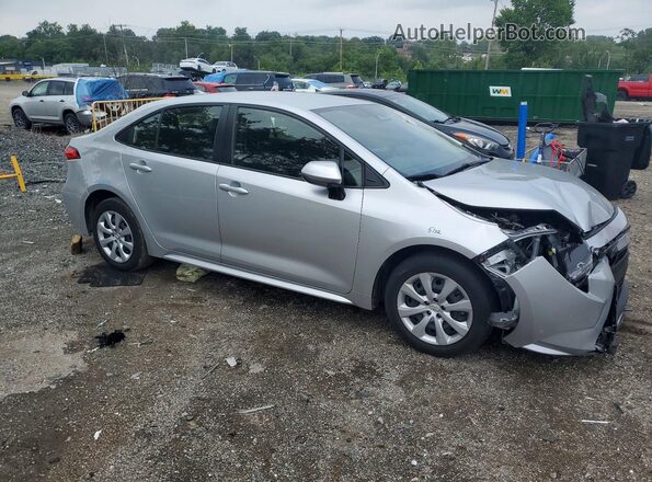 JTDBCMFE2P3016655 2023 TOYOTA COROLLA Silver Front right