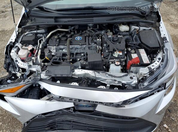 JTDBCMFE2P3016655 2023 TOYOTA COROLLA Silver Rear interior view