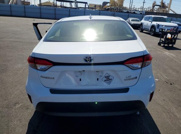 JTDBCMFE2PJ014173 2023 TOYOTA COROLLA White Widok z tyłu