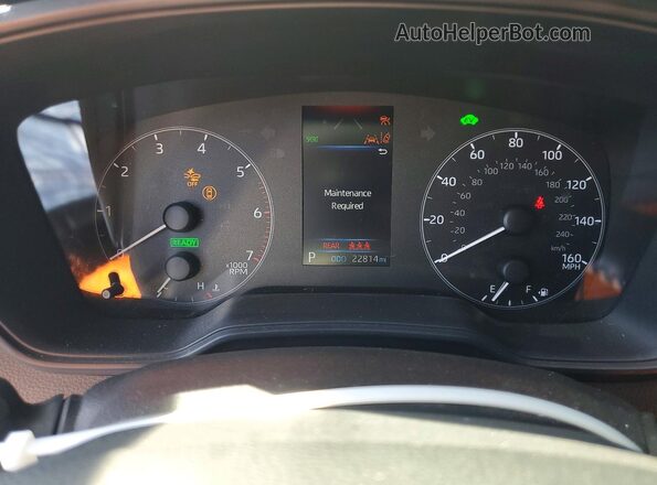 JTDBCMFE2R3029425 2024 TOYOTA COROLLA Серебряный Вид щитка приборов