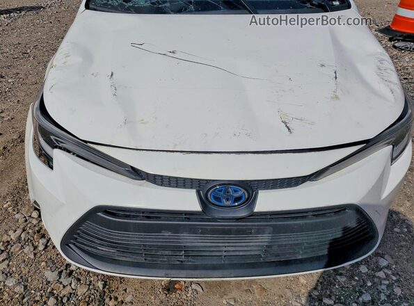 JTDBCMFE2RJ018159 2024 TOYOTA COROLLA White Rear interior view