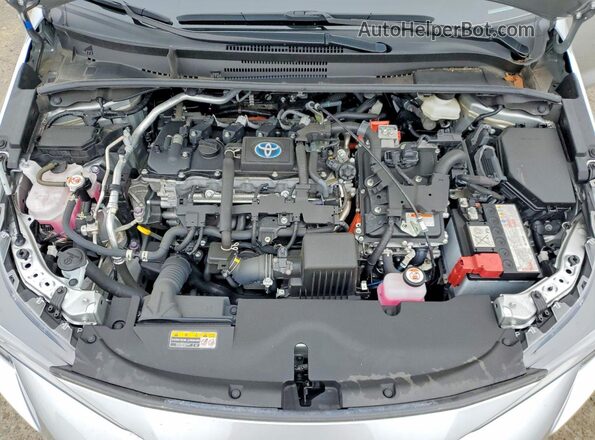 JTDBCMFE2RJ032613 2024 TOYOTA COROLLA Серебряный Вид задней части салона