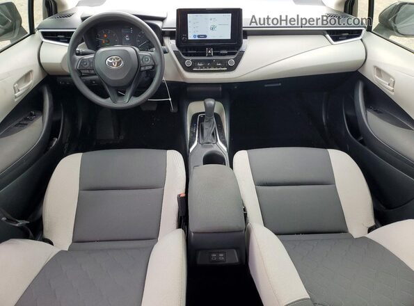 JTDBCMFE2S3104422 2025 TOYOTA COROLLA Black Vista del salpicadero