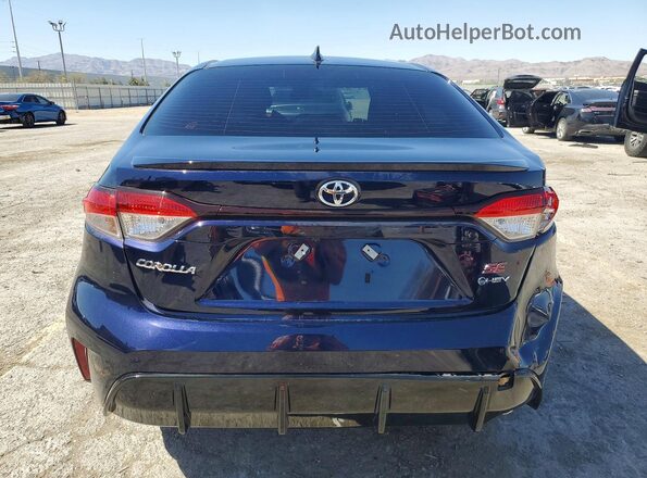 JTDBCMFE2T3114983 2026 TOYOTA COROLLA Blue Widok z tyłu