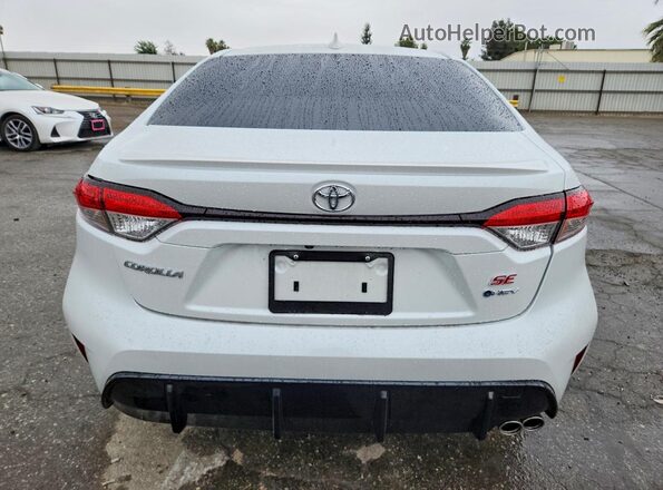 JTDBCMFE2T3132769 2026 TOYOTA COROLLA White Rear view