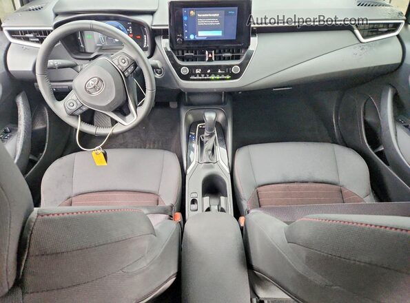 JTDBCMFE2T3132769 2026 TOYOTA COROLLA White Dashboard view