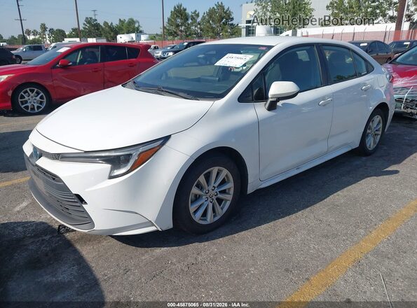 JTDBCMFE3R3055693 2024 TOYOTA COROLLA White Przód lewy