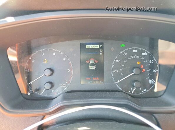 JTDBCMFE3SJ040192 2025 TOYOTA COROLLA Blue Սարքավորումների վահանակի տեսք