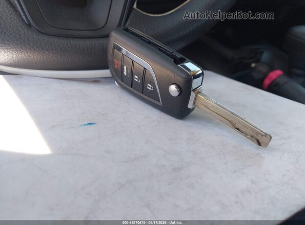 JTDBCMFE4P3014485 2023 TOYOTA COROLLA White Առջևի վահանակի տեսք