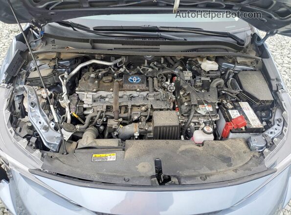 JTDBCMFE4PJ006964 2023 TOYOTA COROLLA Blue Вид задньої частини салону