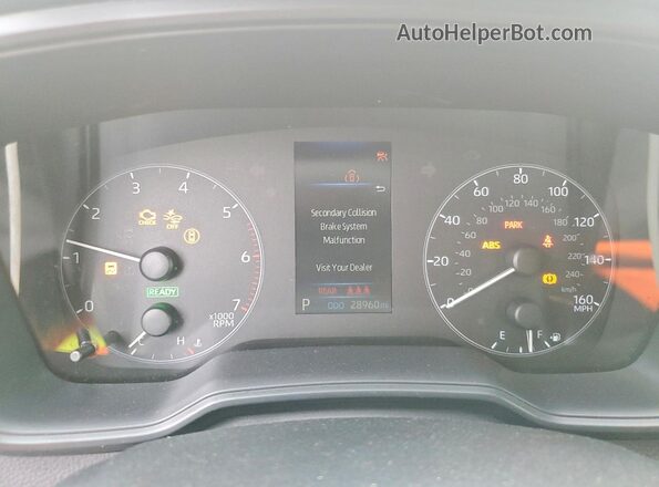 JTDBCMFE4PJ006964 2023 TOYOTA COROLLA Blue Вид щитка приладів