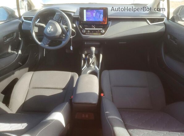 JTDBCMFE4PJ010366 2023 TOYOTA COROLLA Silver Vista del salpicadero