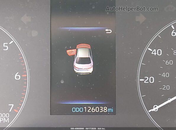JTDBCMFE4PJ015924 2023 TOYOTA COROLLA Синий Панорамный вид салона 360°