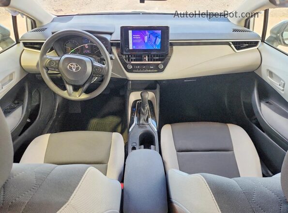 JTDBCMFE4R3043990 2024 TOYOTA COROLLA White წინა პანელის ხედი