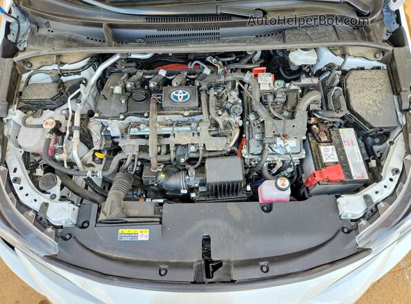 JTDBCMFE4R3043990 2024 TOYOTA COROLLA White უკანა სალონის ხედი