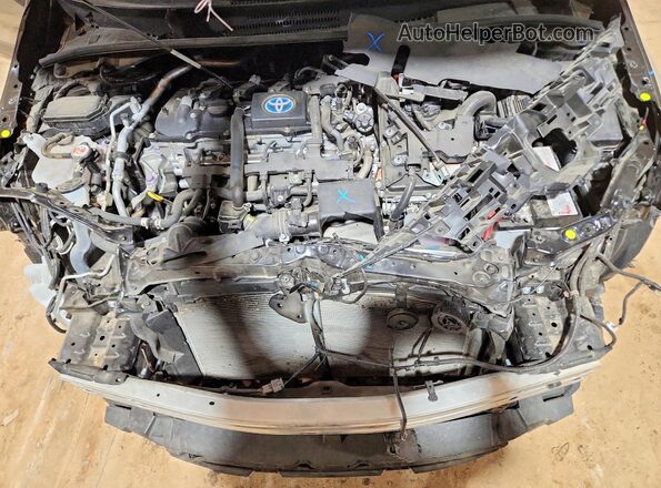 JTDBCMFE4R3068453 2024 TOYOTA COROLLA Black Սալոնի հետևի տեսք