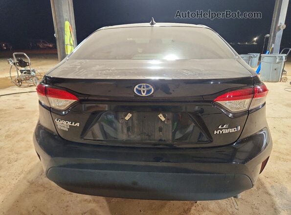 JTDBCMFE4R3068453 2024 TOYOTA COROLLA Black Հետևի տեսք