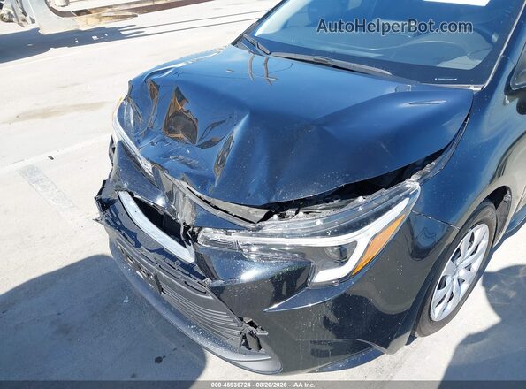 JTDBCMFE4S3075876 2025 TOYOTA COROLLA Black Widok z przodu