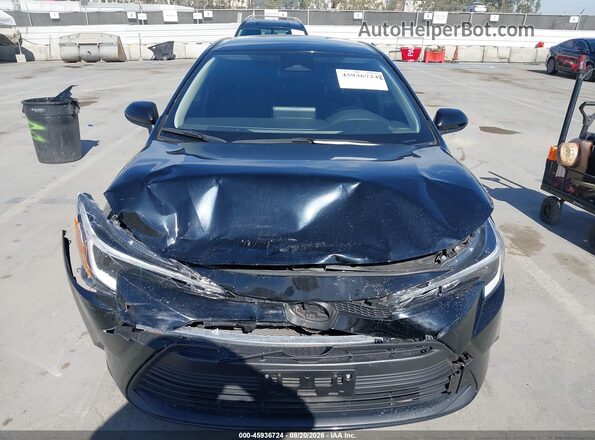 JTDBCMFE4S3075876 2025 TOYOTA COROLLA Black Widok zestawu wskaźników