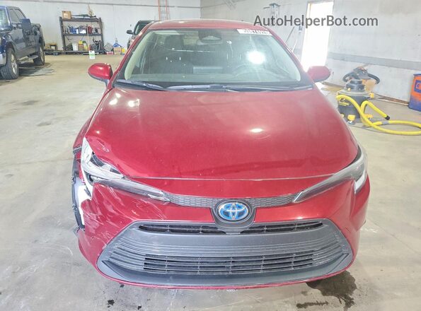 JTDBCMFE4S3082505 2025 TOYOTA COROLLA Burgundy წინა ხედი