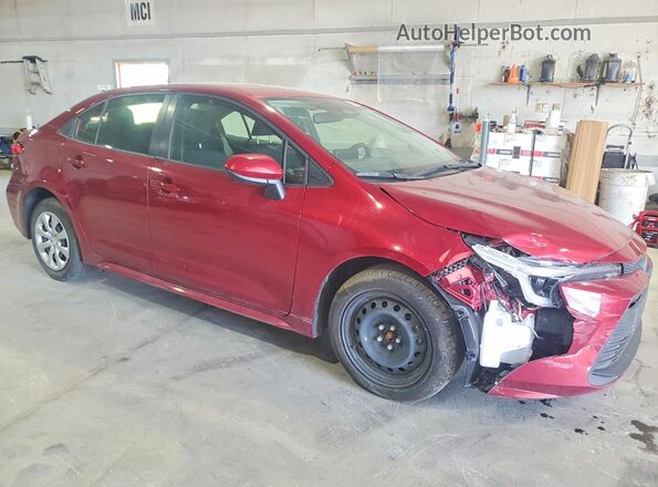 JTDBCMFE4S3082505 2025 TOYOTA COROLLA Burgundy წინა მარჯვენა