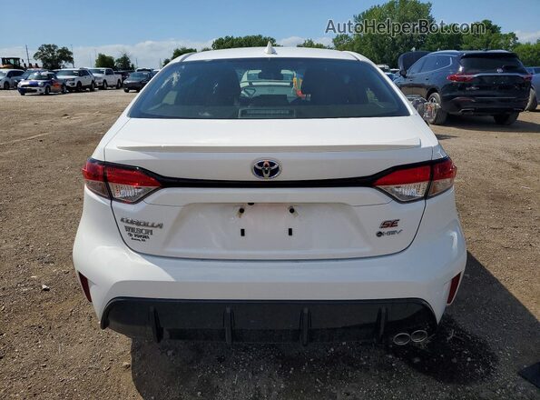 JTDBCMFE4S3084187 2025 TOYOTA COROLLA White უკანა ხედი