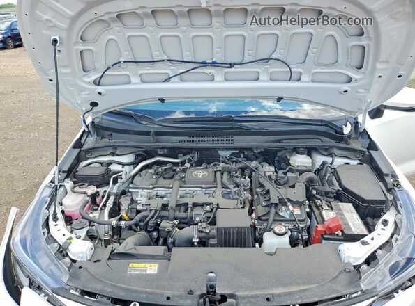 JTDBCMFE4S3084187 2025 TOYOTA COROLLA White უკანა სალონის ხედი