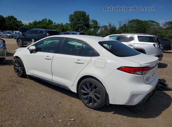 JTDBCMFE4S3084187 2025 TOYOTA COROLLA White უკანა მარცხენა