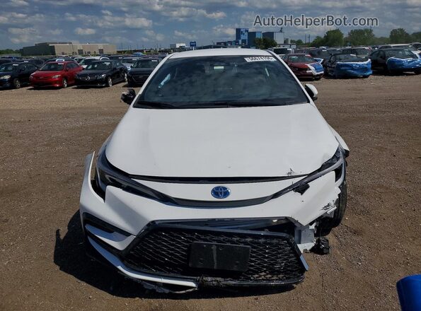 JTDBCMFE4S3084187 2025 TOYOTA COROLLA White წინა ხედი