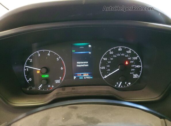 JTDBCMFE4SJ038323 2025 TOYOTA COROLLA Серебряный Вид щитка приборов