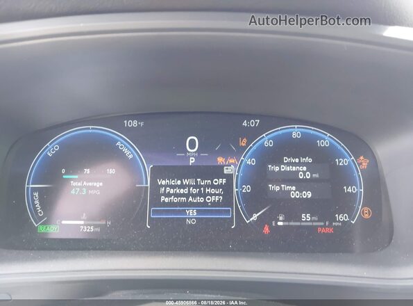 JTDBCMFE4T3141134 2026 TOYOTA COROLLA HYBRID Черный Вид задних сидений