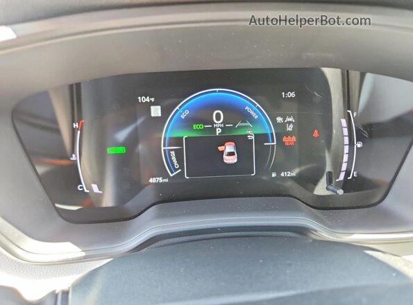 JTDBCMFE4T3143255 2026 TOYOTA COROLLA Silver Instrument cluster view