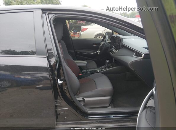 JTDBCMFE5P3017377 2023 TOYOTA COROLLA Black Սալոնի դիմացի տեսք