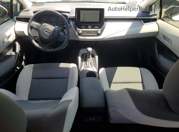 JTDBCMFE5S3079547 2025 TOYOTA COROLLA Белый Вид панели приборов